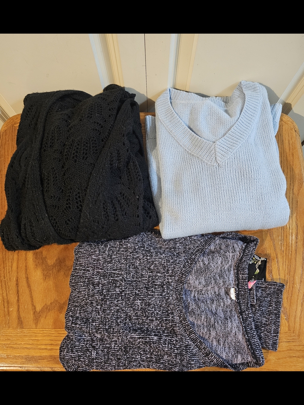 Women's Trio Of Sweaters XXL